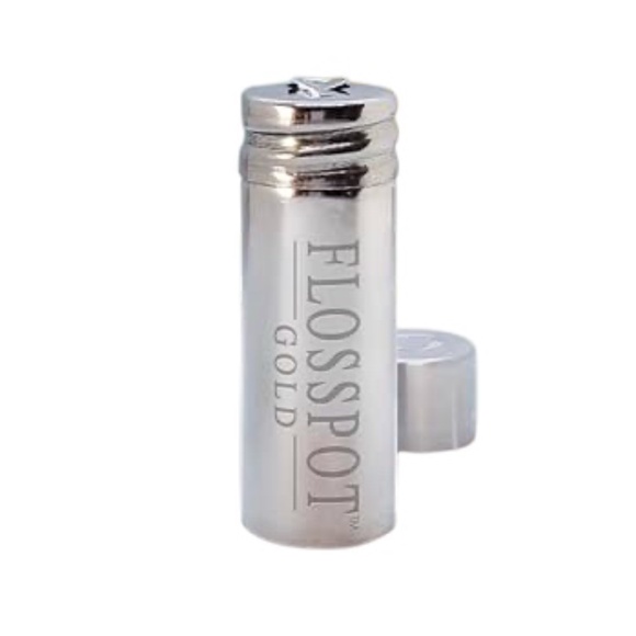 KMH Touches Flosspot Gold Vegan Dental Floss Vegan | New - Picture 1 of 2